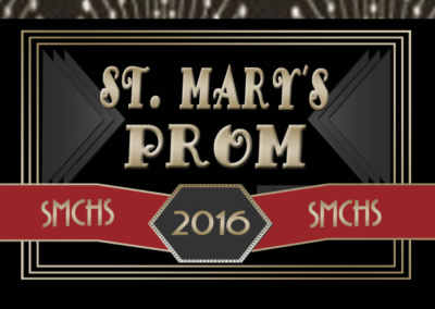 April 2, 2016St. Mary’s HS After Prom