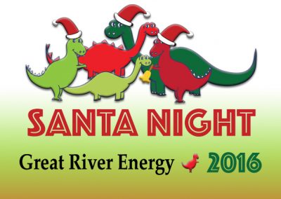 December 8, 2017Great River EnergyDino-Mite Santa Night