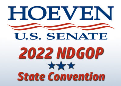 April 1&2, 2022Hoeven For SenateNDGOP State Convention